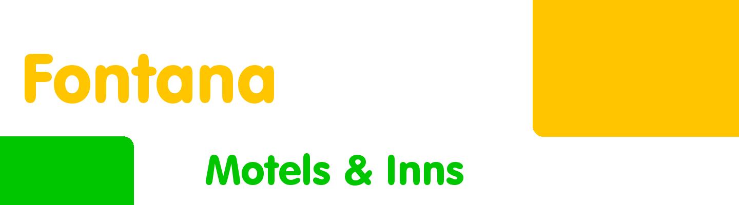 Best motels & inns in Fontana - Rating & Reviews